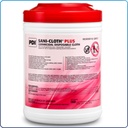 Sani-Cloth® Plus Germicidal Disposable 6" x 6" 160/Wipes