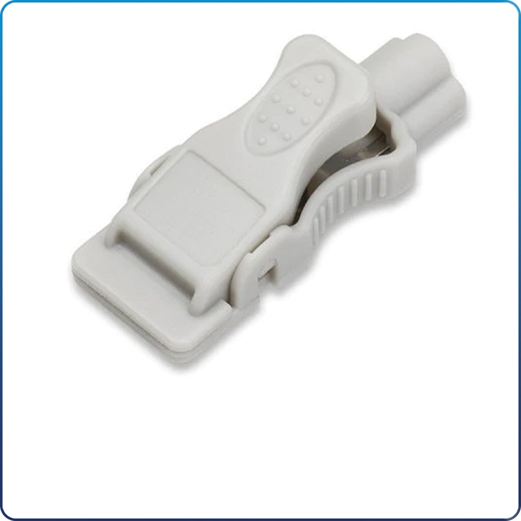 Universal EKG Alligator Clip EasiClip 10/pk Snap and Tab