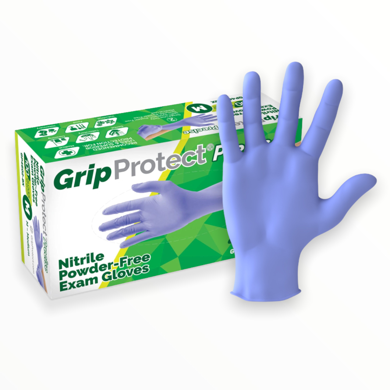 GripProtect Precise Nitrile Exam Gloves 100/Bx