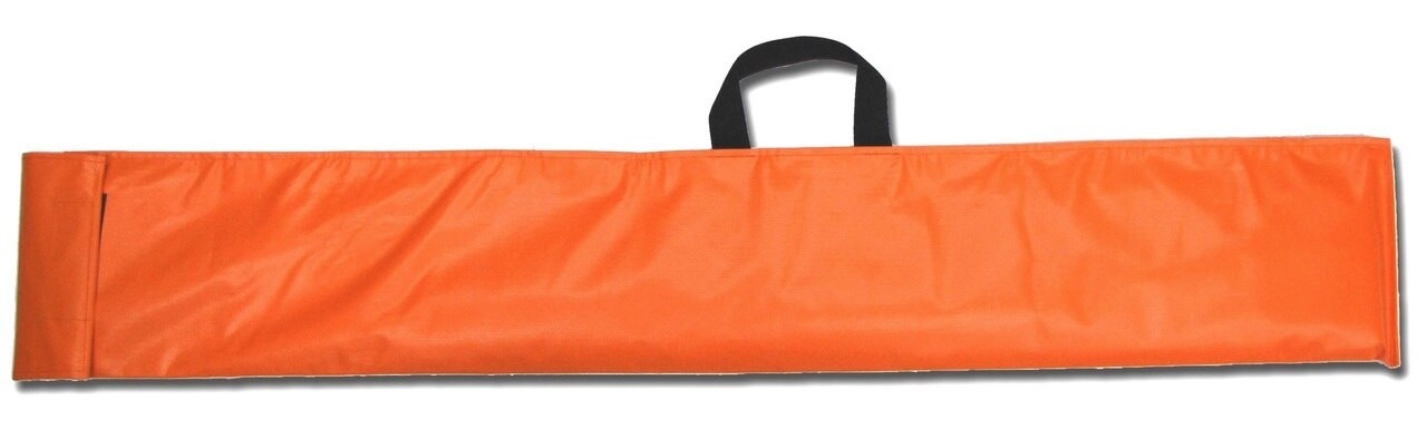 [7561680] Splint Carrying Case Orange Vinyl With Hook & Loop
