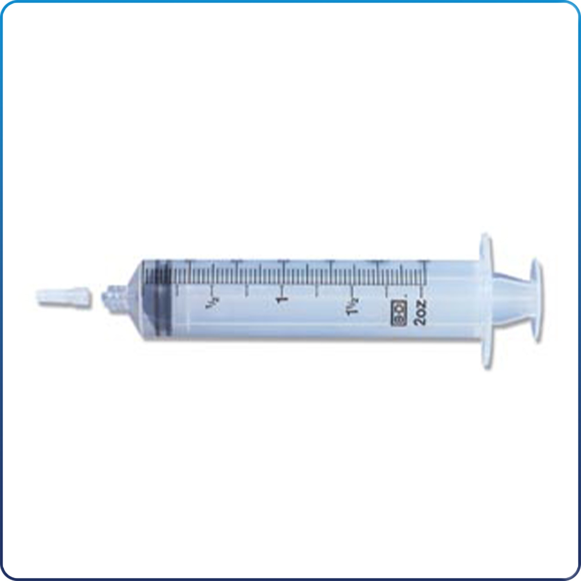 BD Syringe Only, 50mL, Luer-Lok™ Tip, Sterile, 40/bx