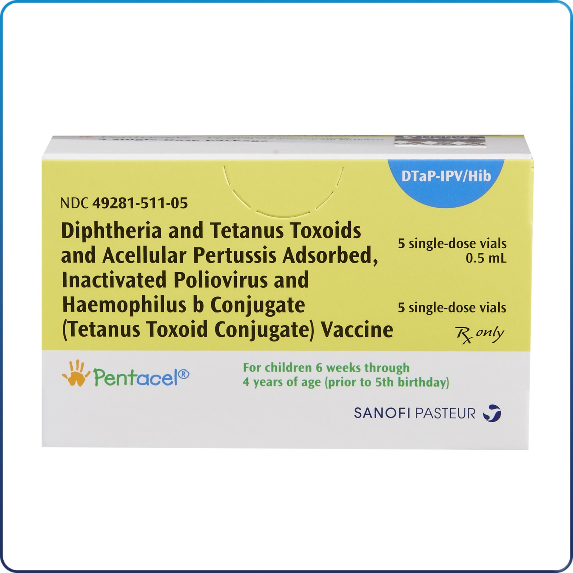 [75651105] Pentacel® Vaccine