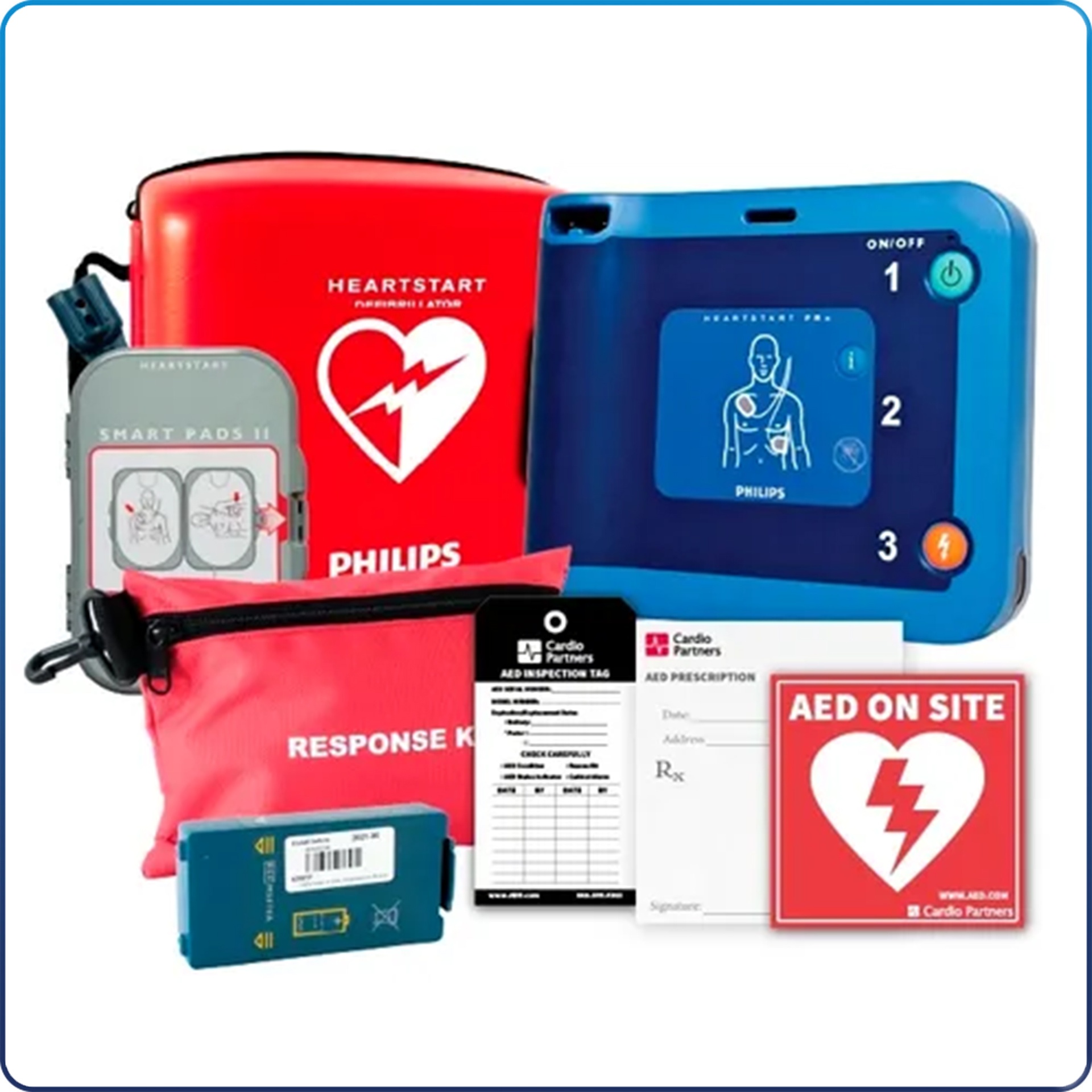 [379233] Philips HeartStart FRX AED Inc. SMART Pads II Battery Carry Case