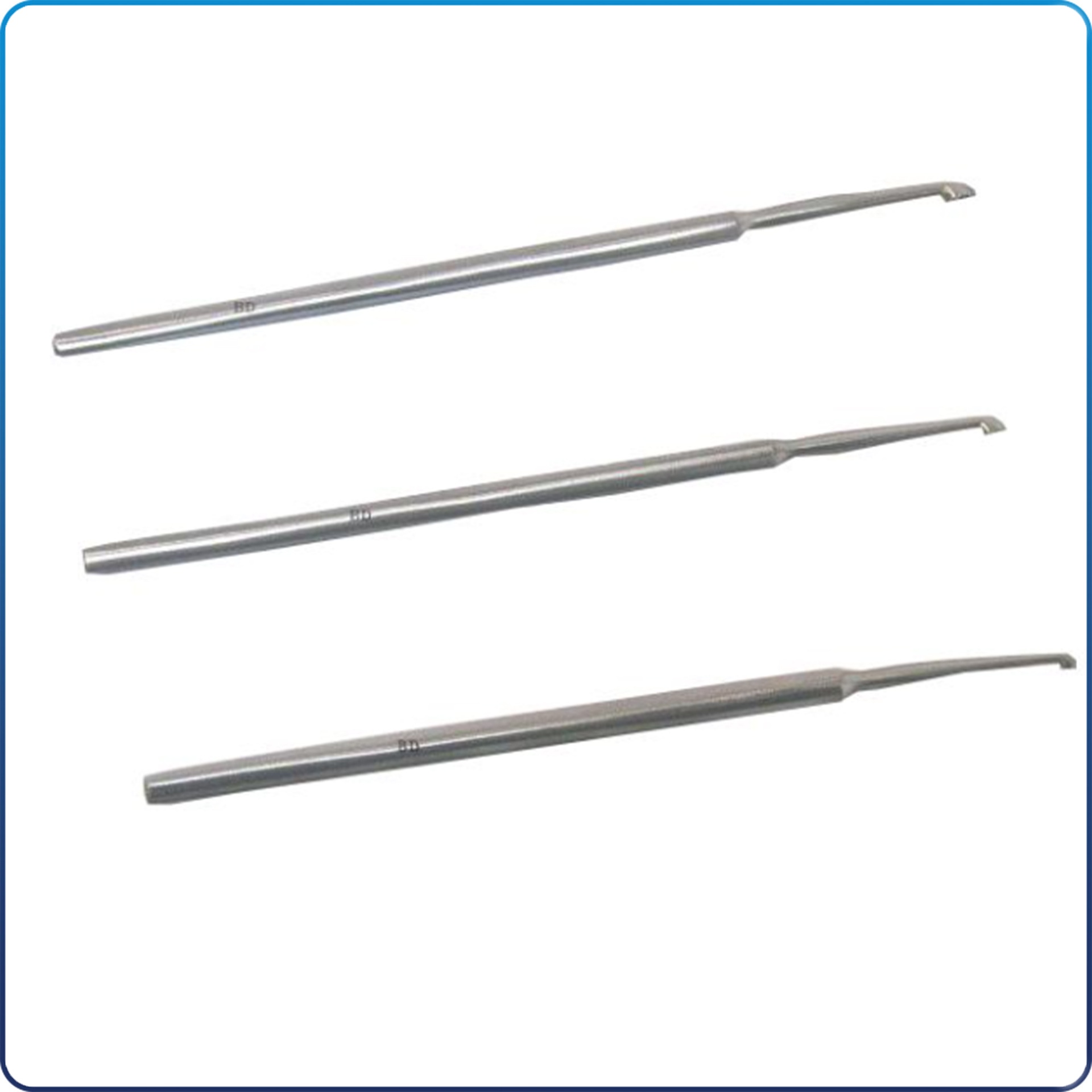 [11012] 3 Pcs Set Meyhoefer Chalazion Ear Curette Surgical ENT Instruments Good