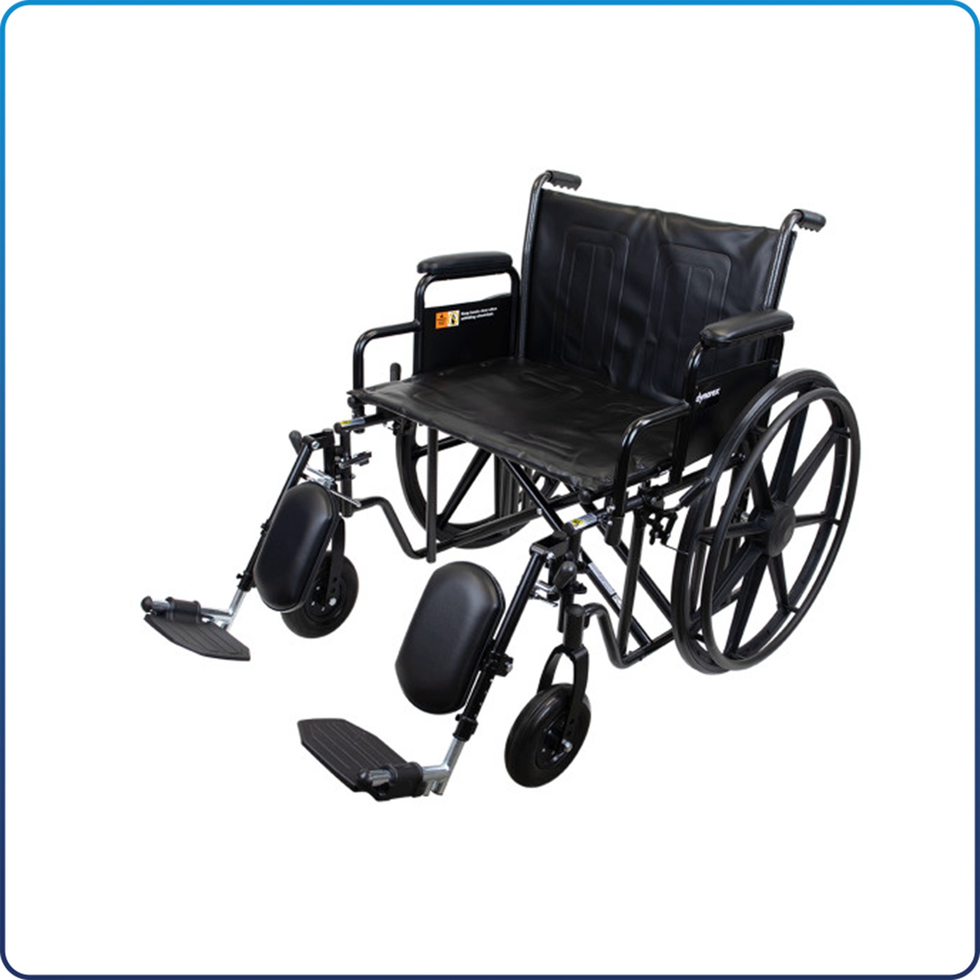[DYN10234] DynaRide Heavy Duty Wheelchair