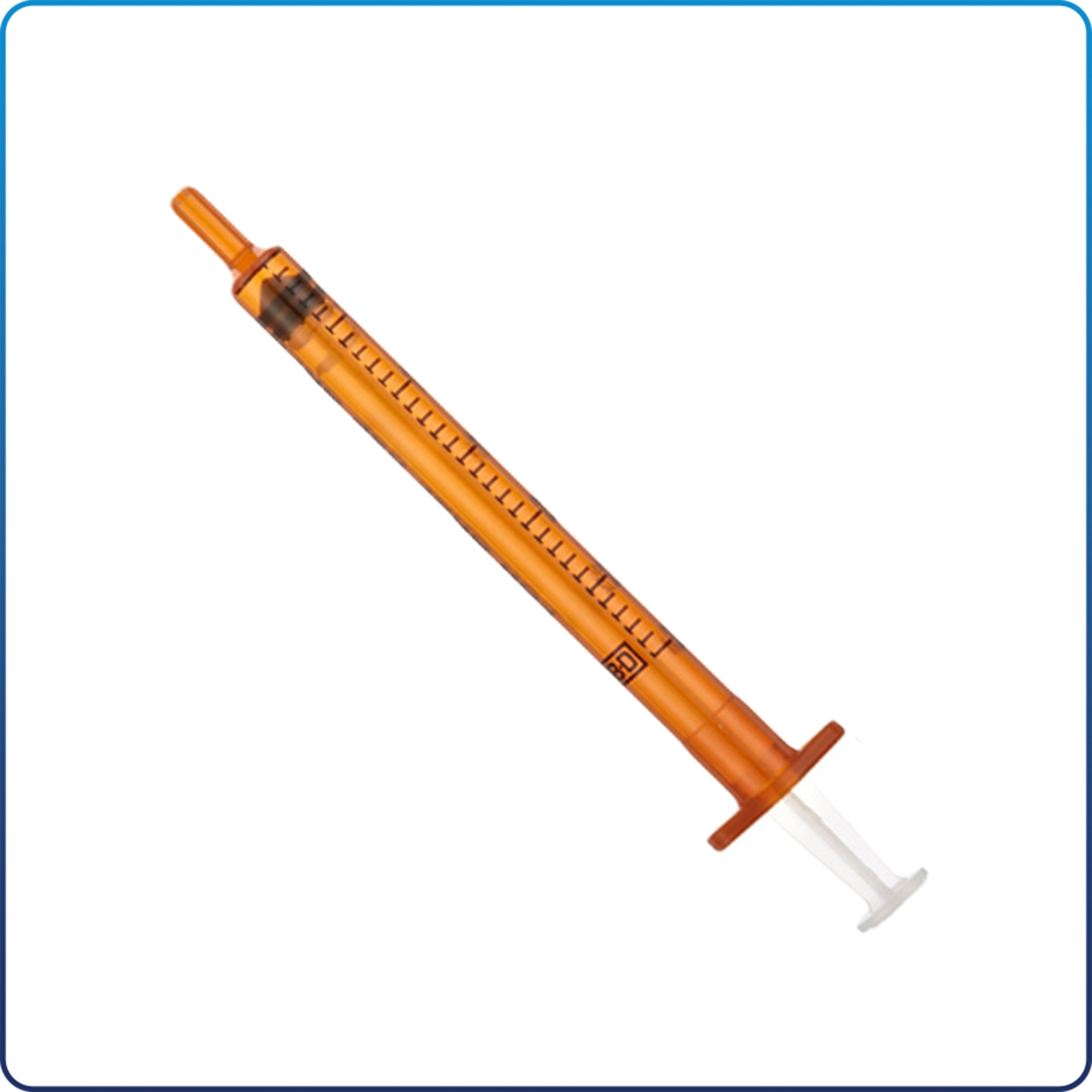 Oral Syringe Amber w/ Tip Cap