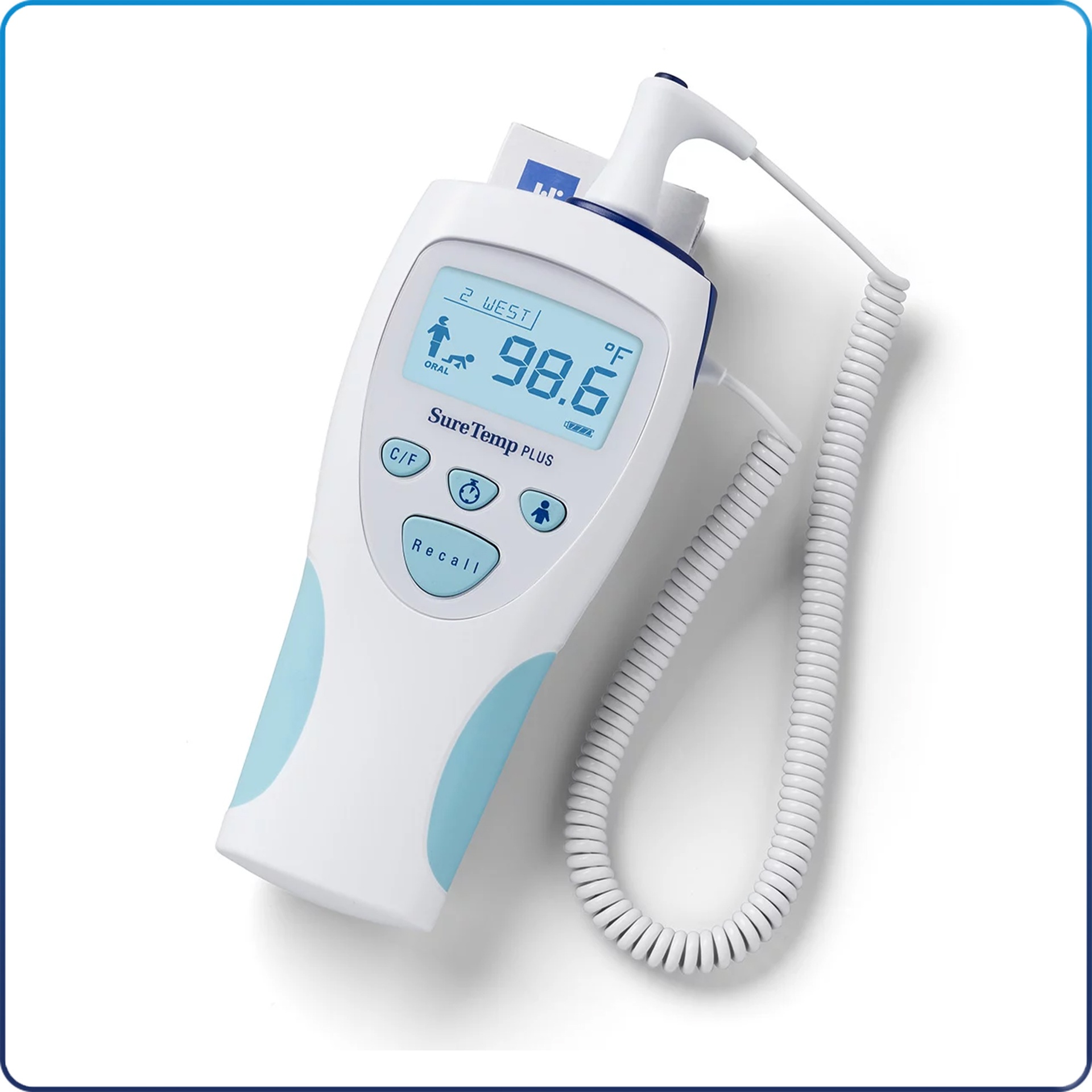 [WEL01692-200] SureTemp® Electronic Thermometer Wall Mount Oral Probe 3 Year Limited