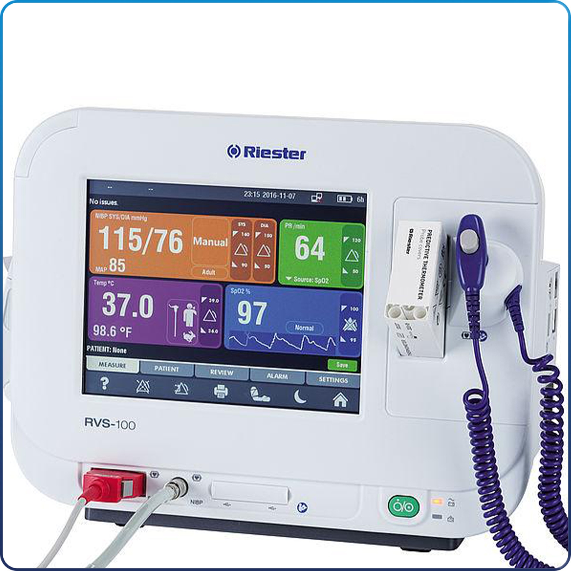 [RVS100SET] Riester Portable Integrated Vital Signs Monitor
