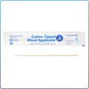 6" Sterile Cotton Tipped Applicators 100/bx