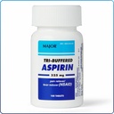 Aspirin 325mg Enteric-Coated Tabs 100/Btl