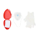 CPR Rescue Mask Kit w/ One-Way Valve, Barrier Filter and Pai