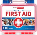 First Aid Kit, Small (110pcs), Plastic Case