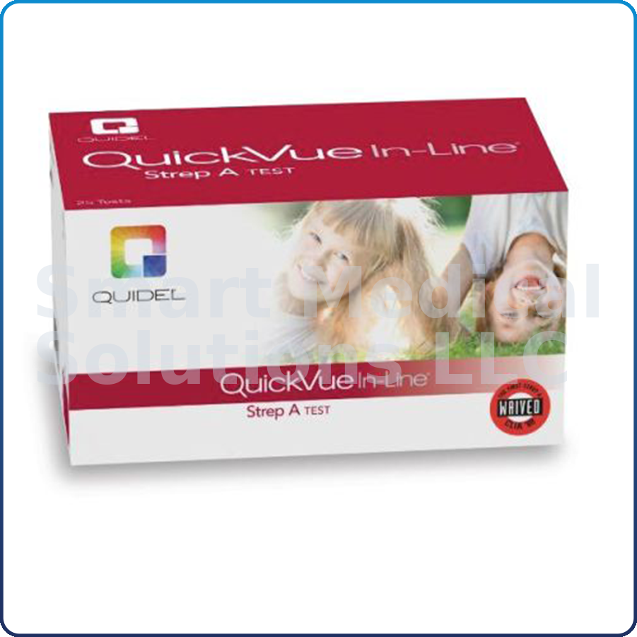 QuickVue In-Line Strep A Test 25 test/Box