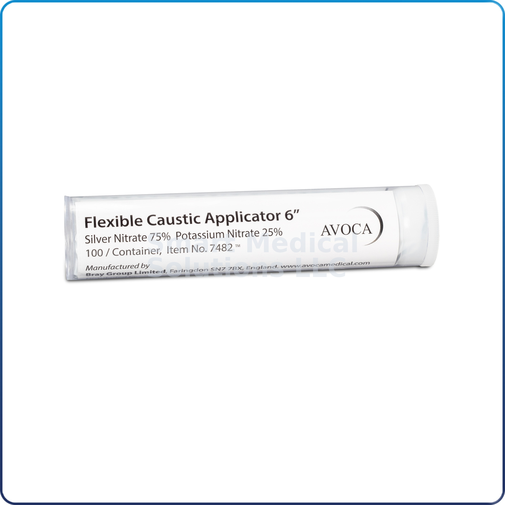 Silver Nitrate 6" Applicators 100/Tube