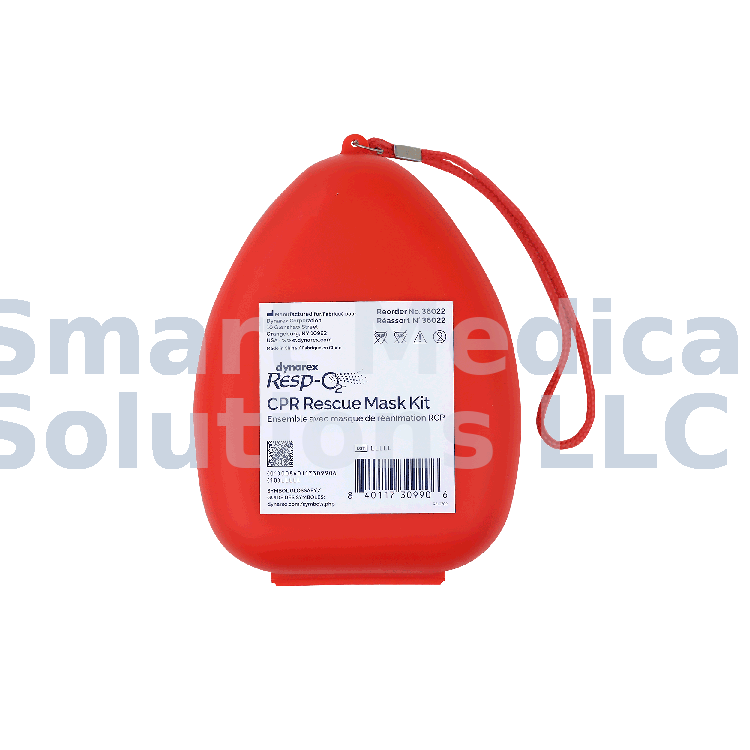 CPR Rescue Mask Kit w/ One-Way Valve, Barrier Filter and Pai