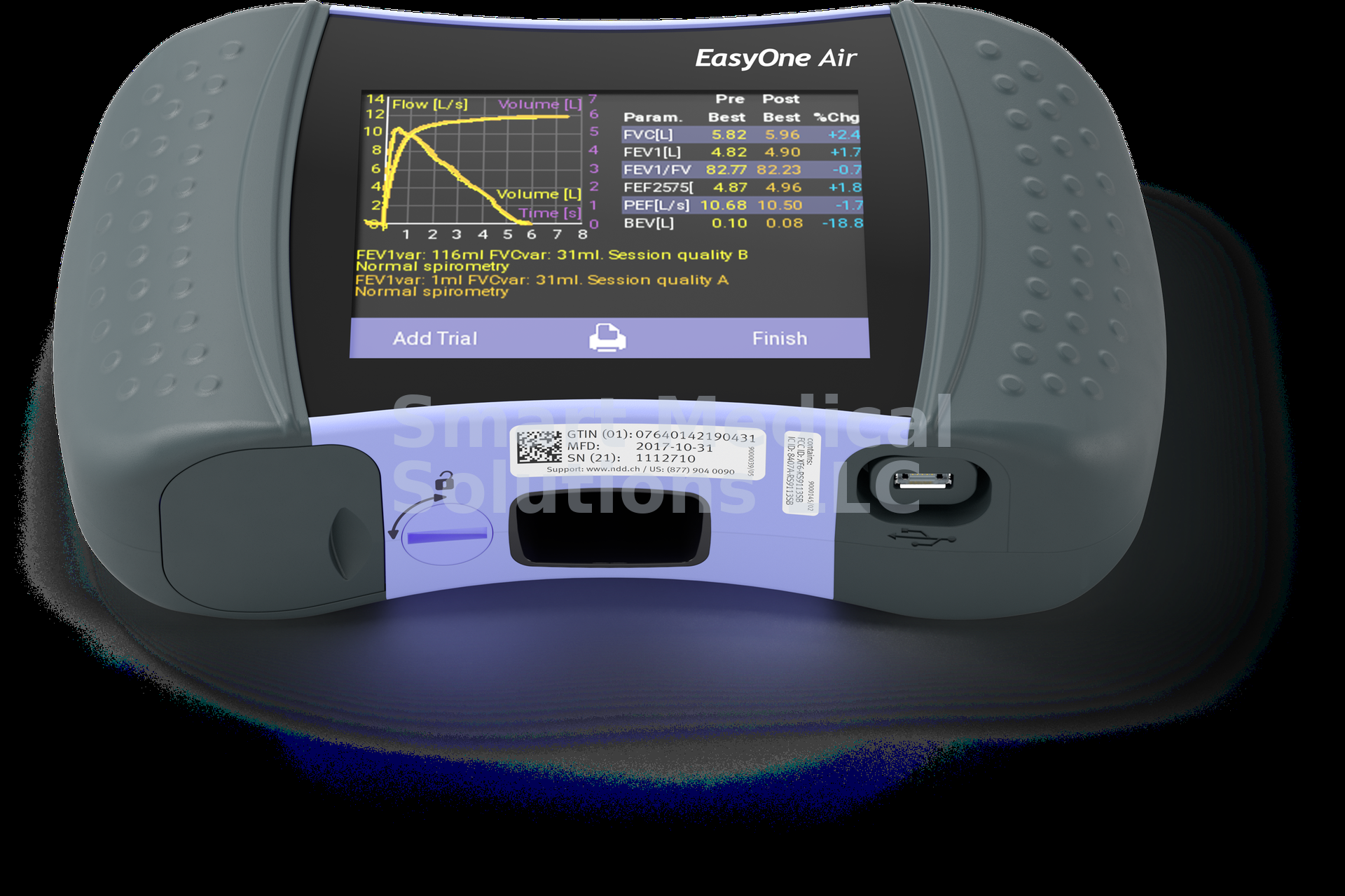 EasyOne Air Spirometry by NDD Medical