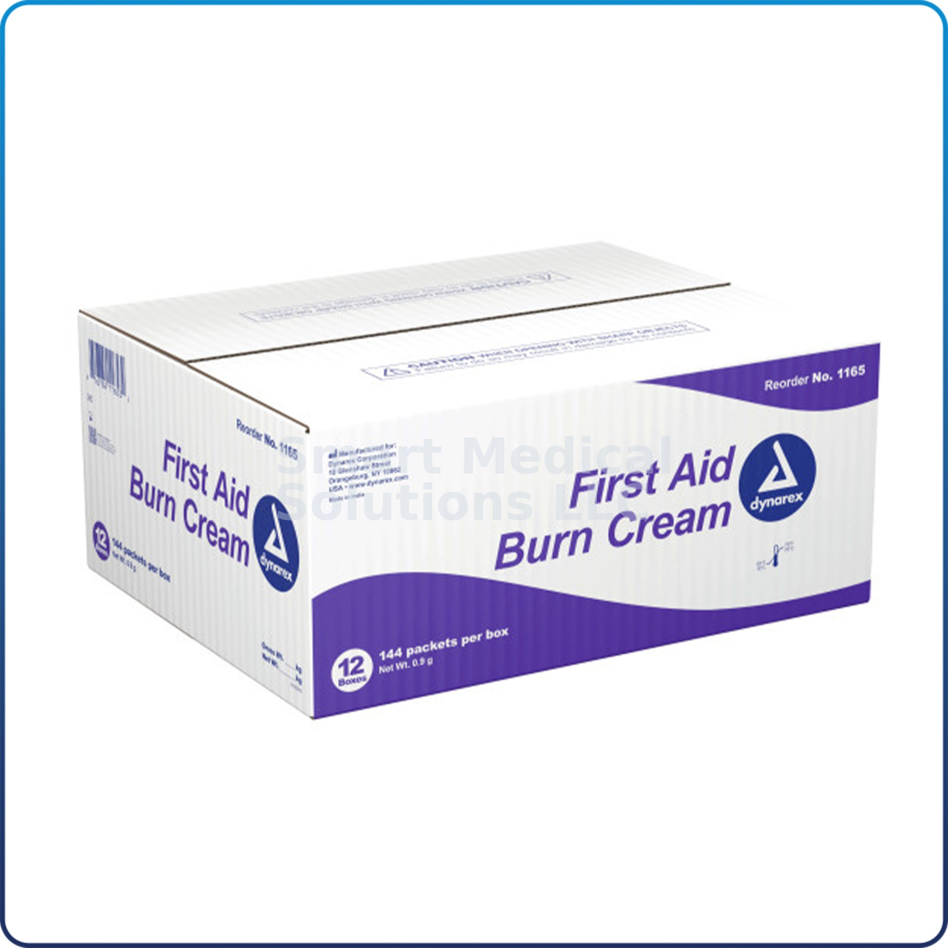 First Aid Burn Cream 0.9g Foil Packet