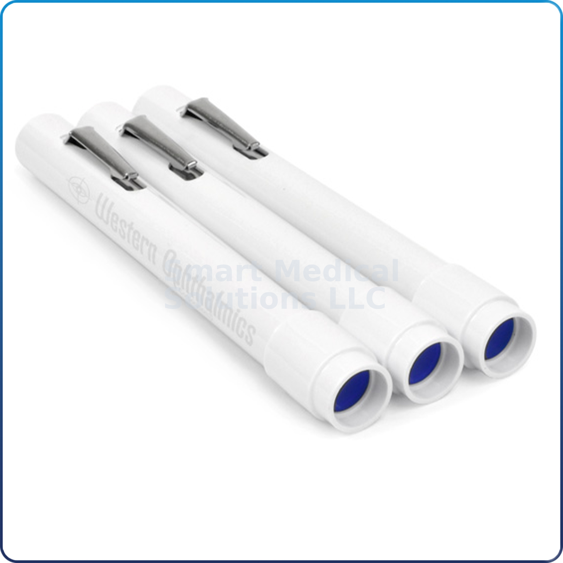 Cobalt Blue 3-Pack Disposable Penlights With Cobalt Filter