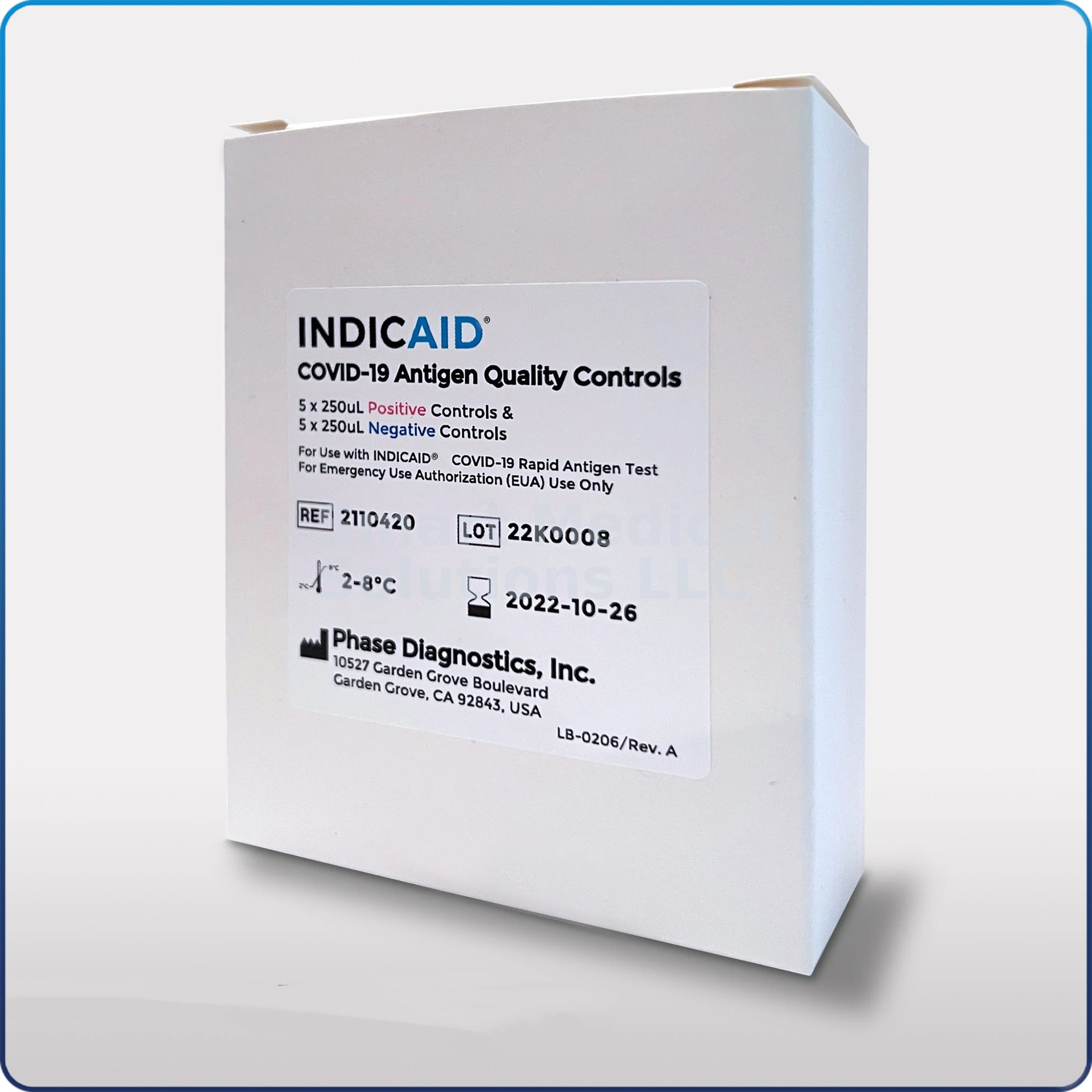 INDICAID COVID-19 Antigen Controls Kit
