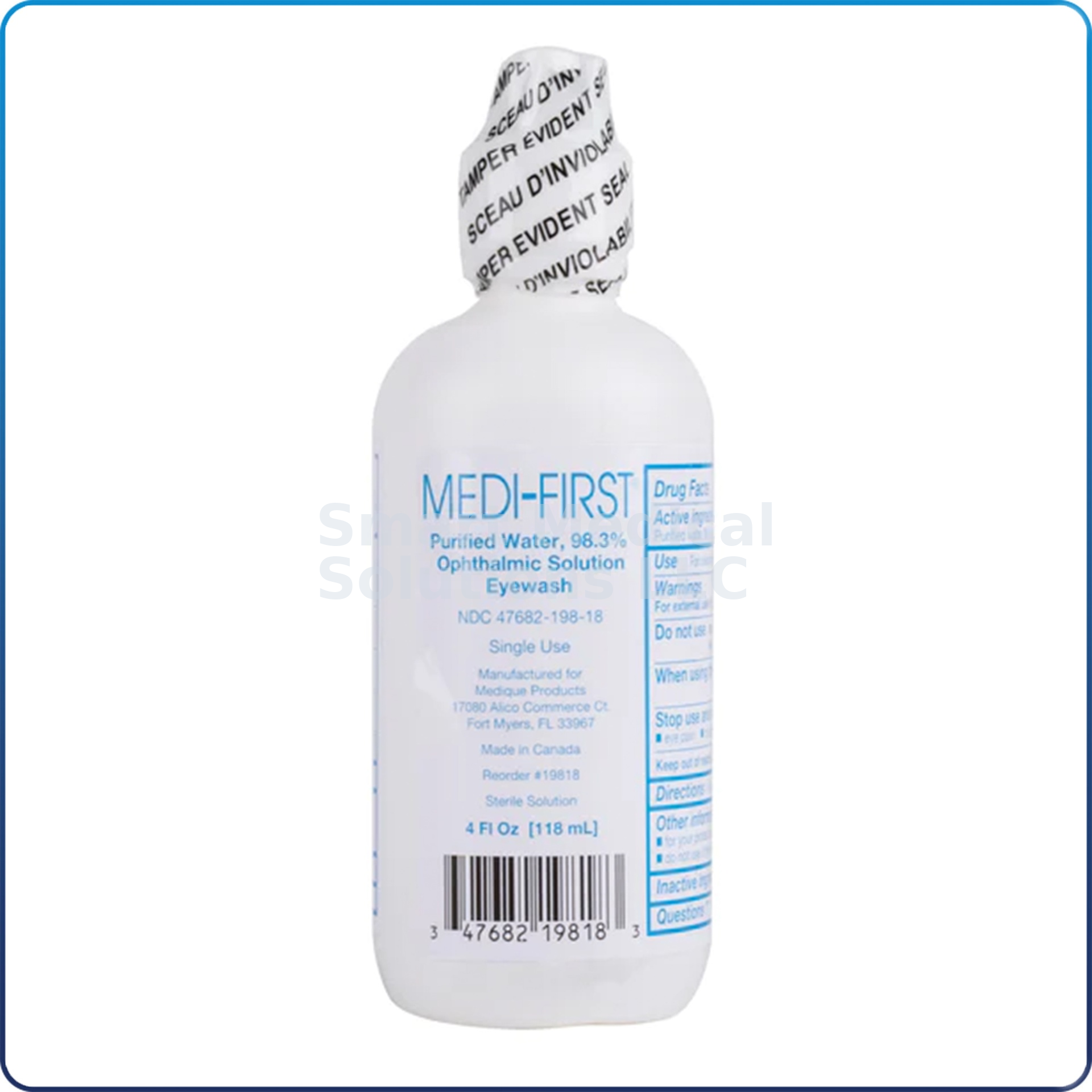 Medi-First Eye Wash 4oz Bottle