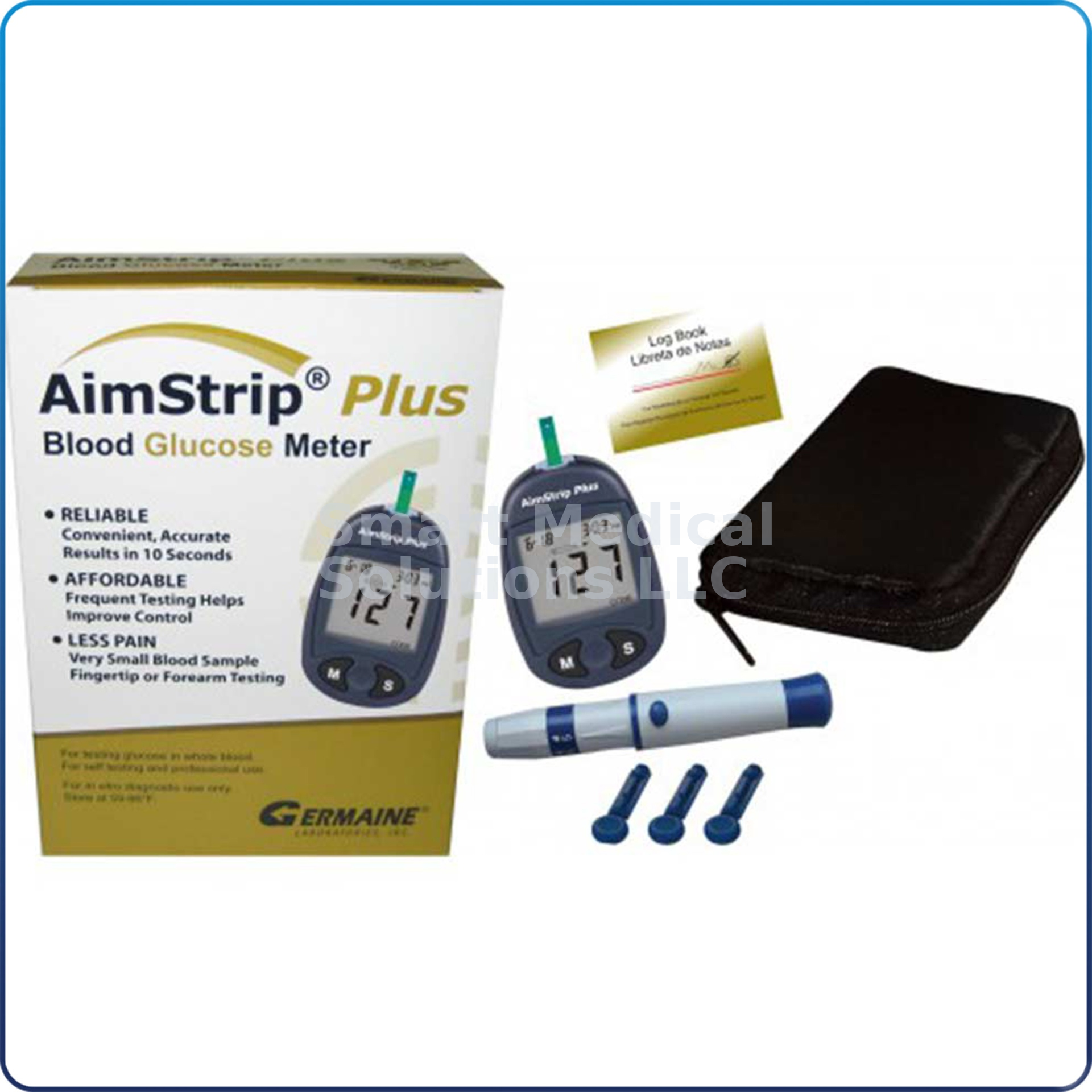 AimStrip® Plus Blood Glucose Meter Kit