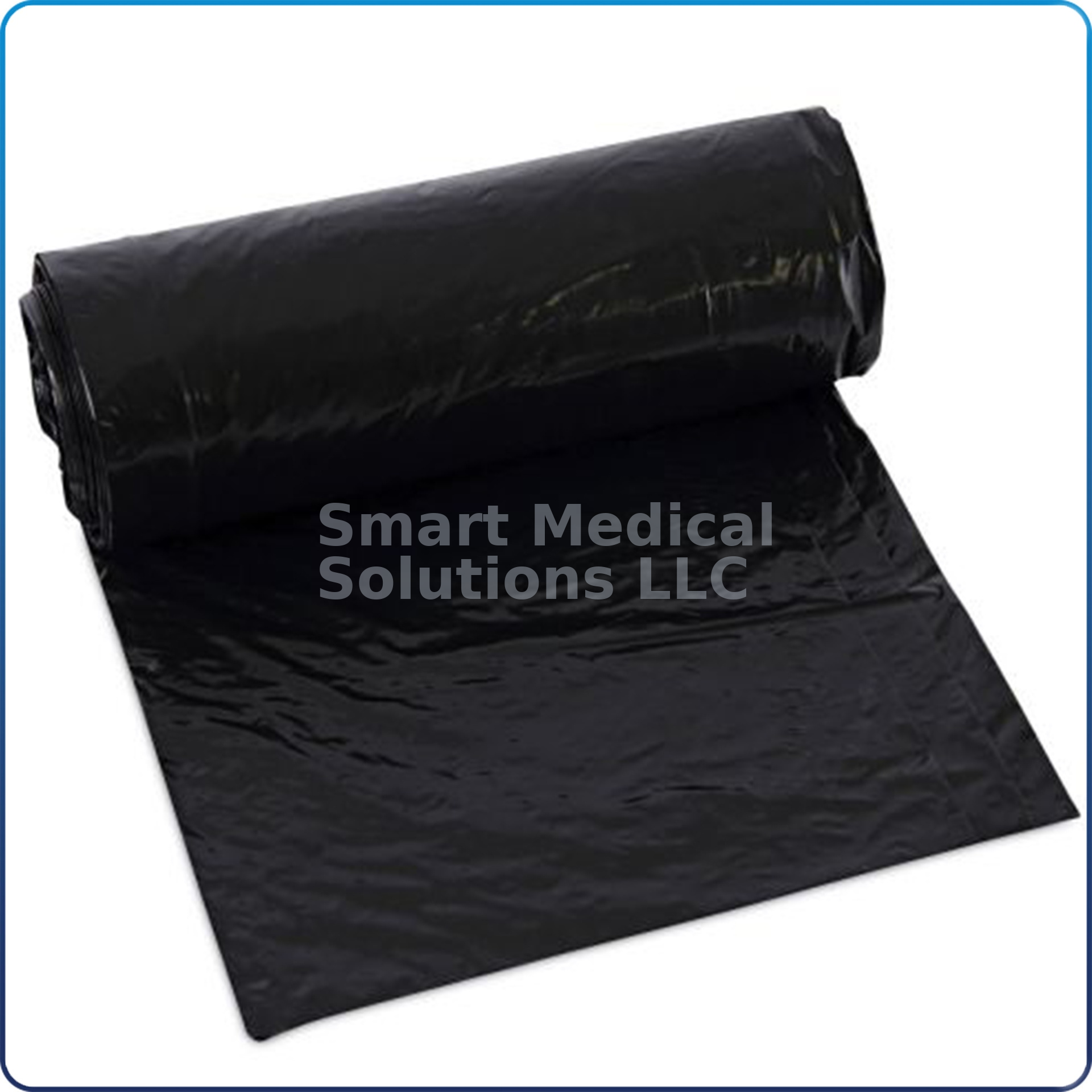 Trash Liner Black 15 Gallon 0.65mil 500/Cs