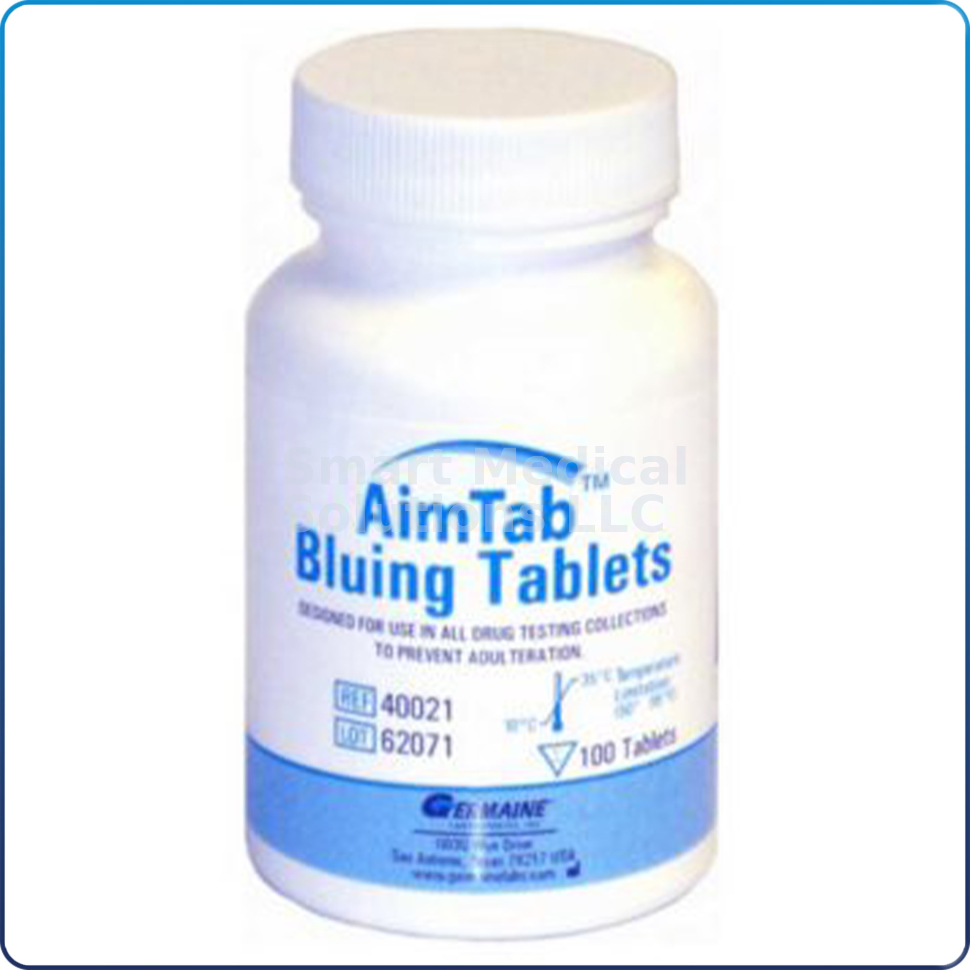 AimTab™ Bluing Tablets, 100/bottle