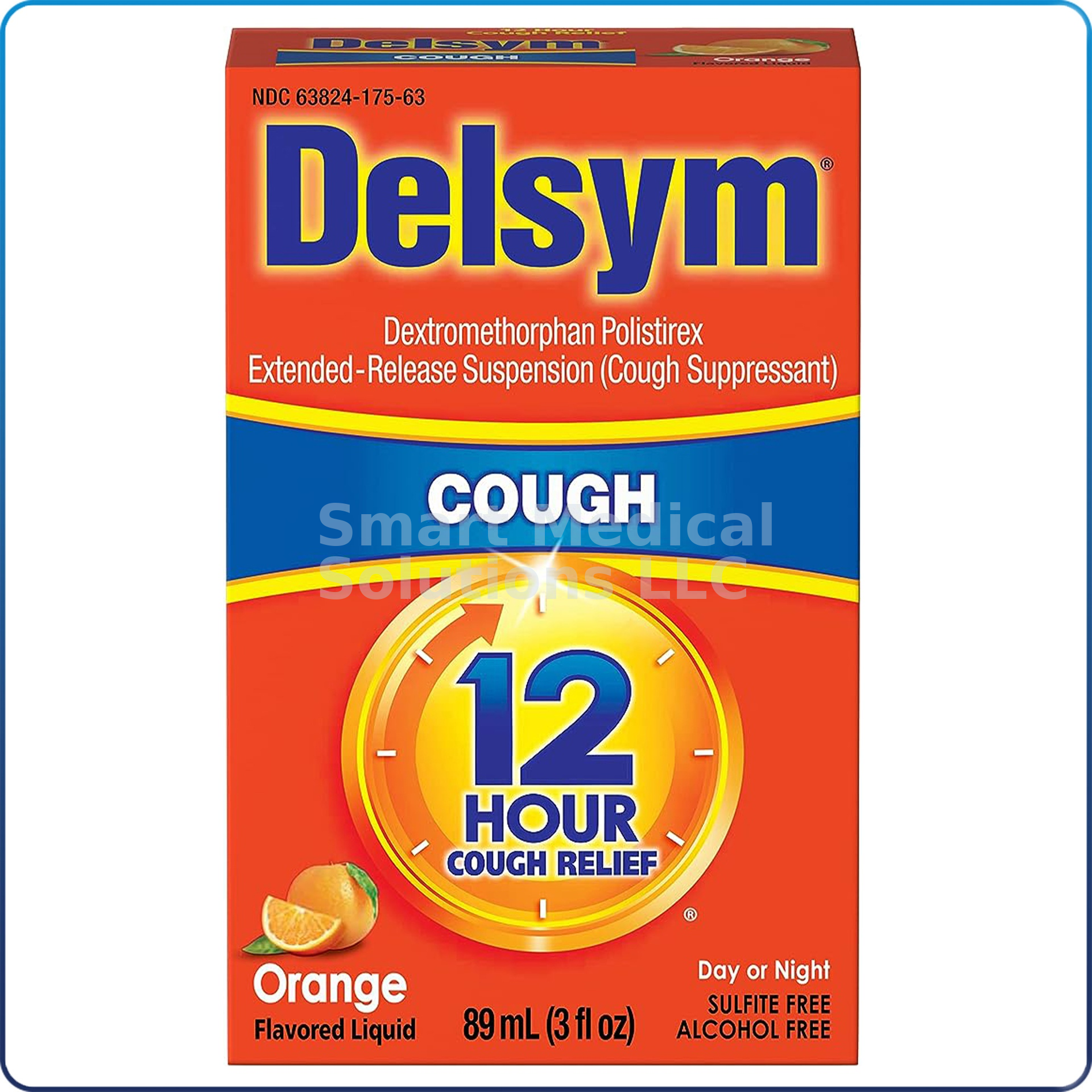 Dextromethorphan ER (Delsym ER) 30mg 3oz Orange