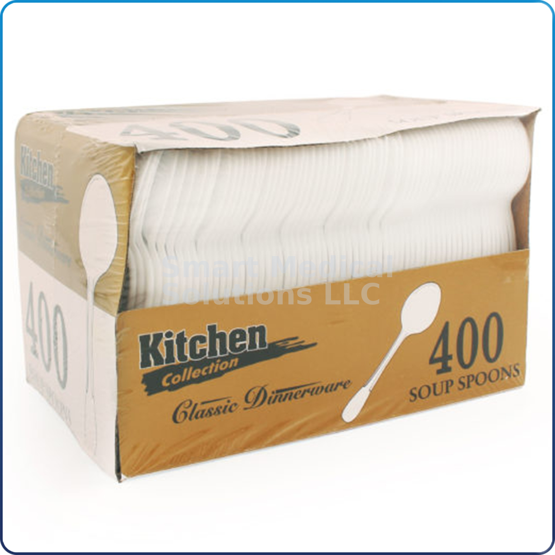 Plastic Spoons White 1000/cs