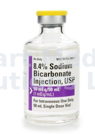 Sodium Bicarbonate Injection 8.4% 50ml SDV