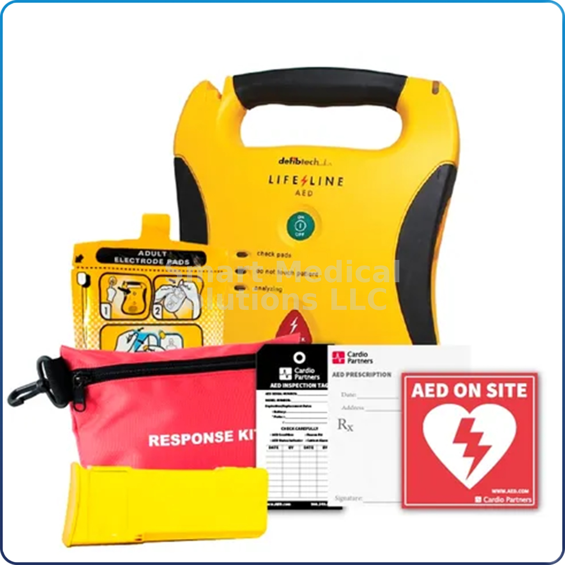 DefibTech Lifeline AUTO AED Standard Package