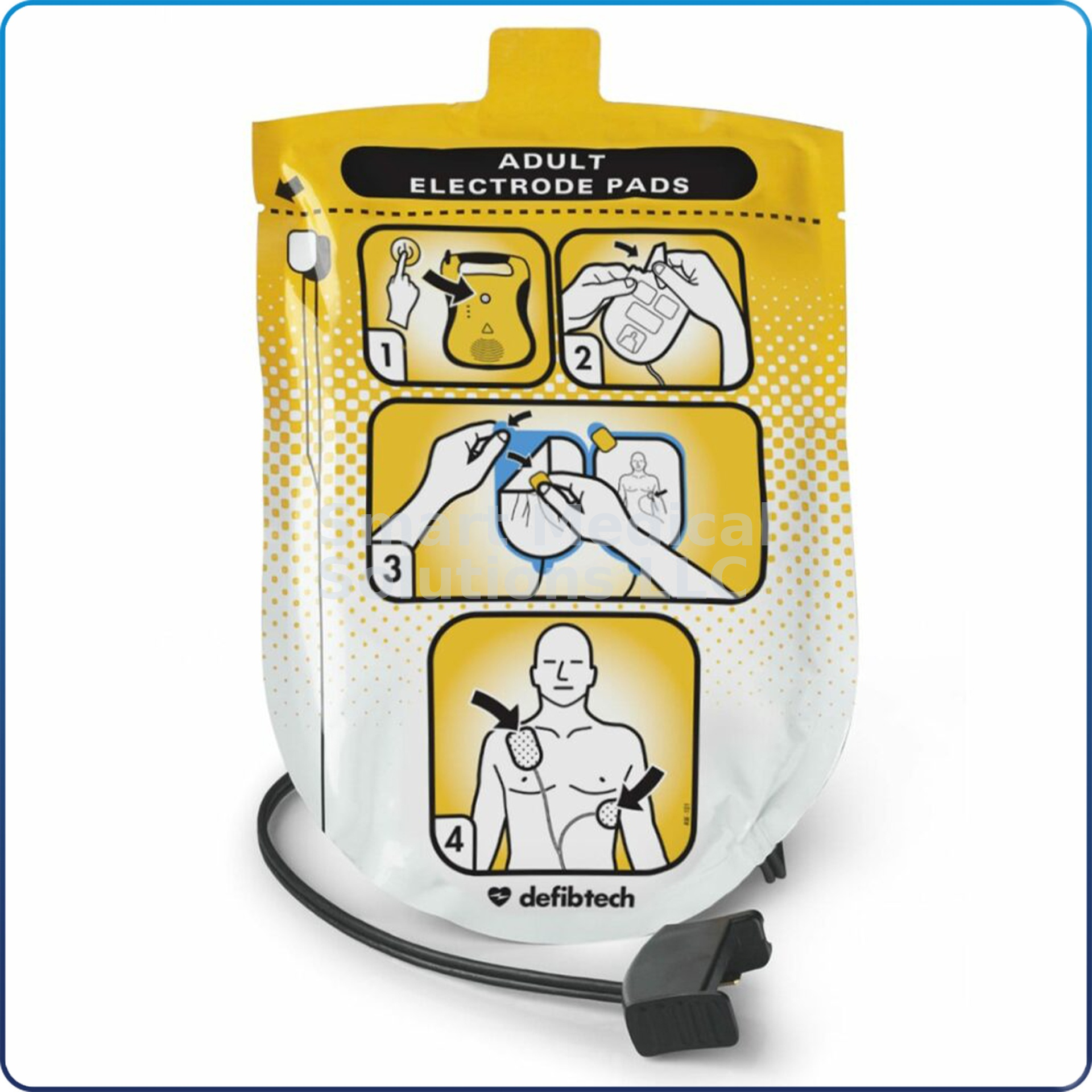 DefibTech AED Pads - Adult