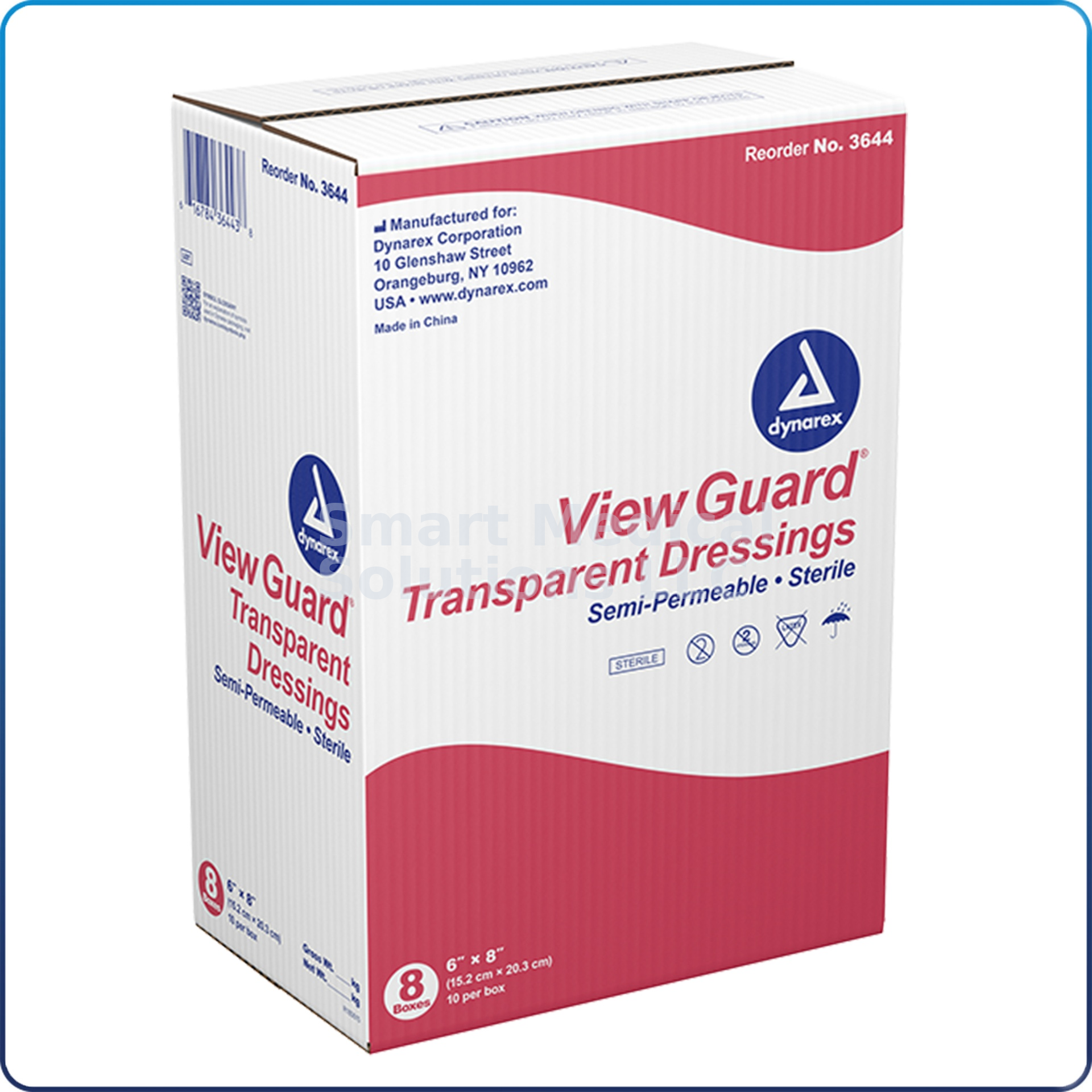 View Guard Transparent Dressings - Sterile 4" x 4.75" 50/bx