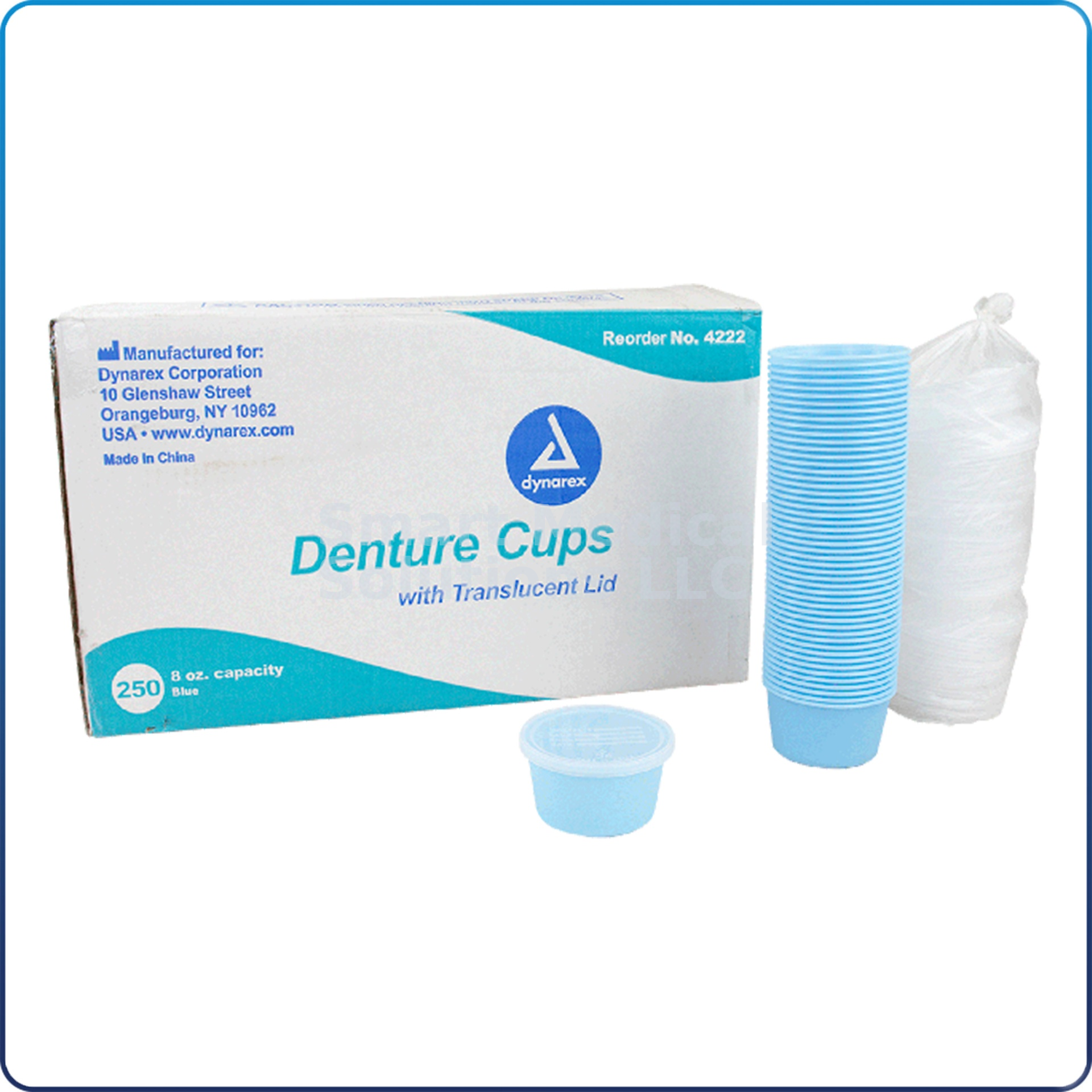 Denture Cup w/ Lid 50/Pack