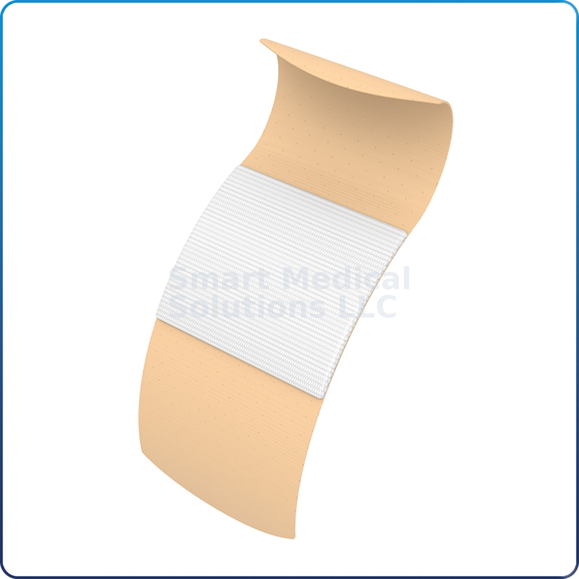Sheer Plastic Adhesive Bandages Sterile 100/bx