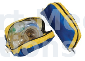 EMS Pediatric Airway Pouch Blue/Yellow