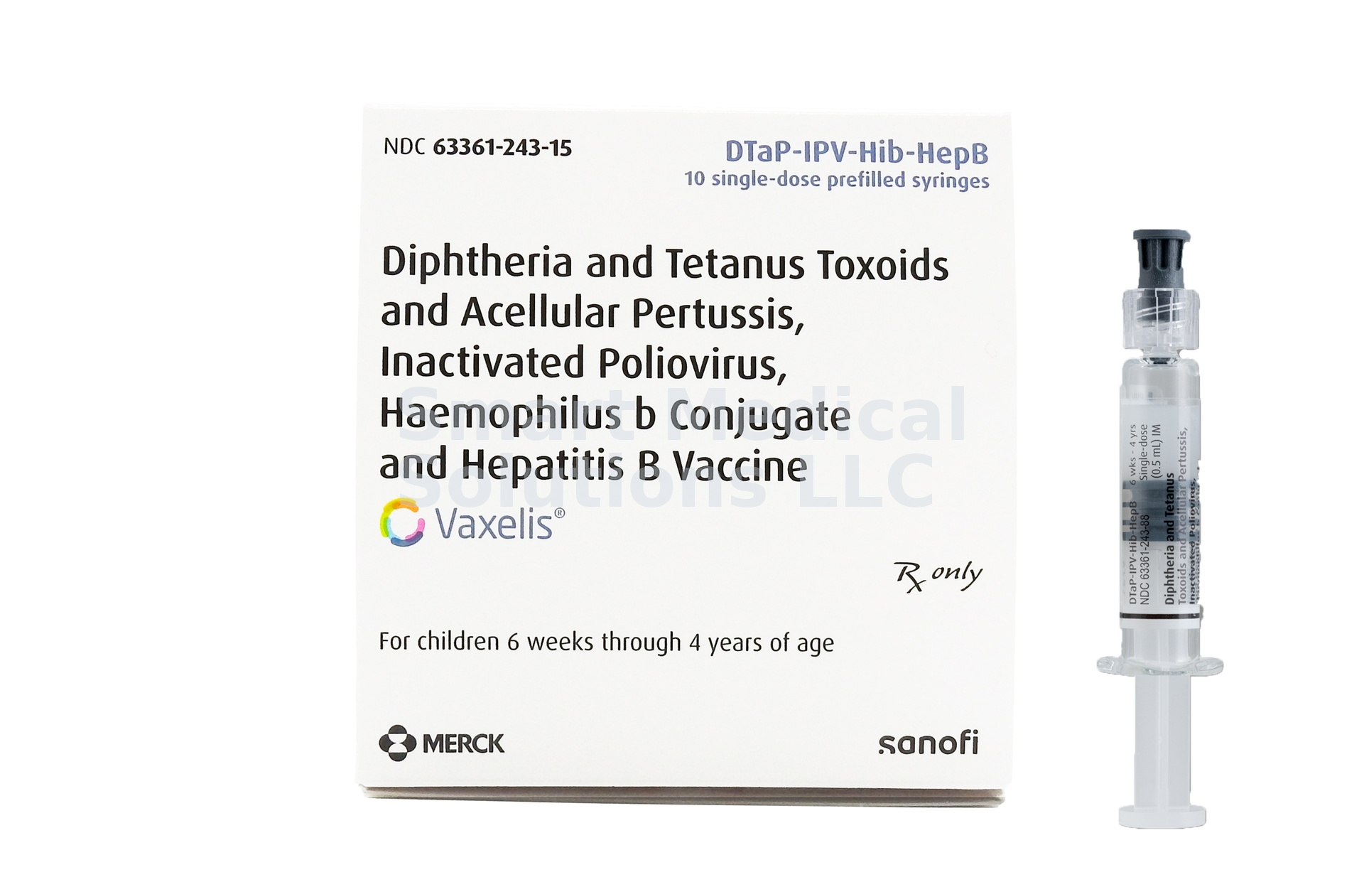 Vaxelis® (DTaP–IPV–Hib–HepB Vaccine) 10/PFS
